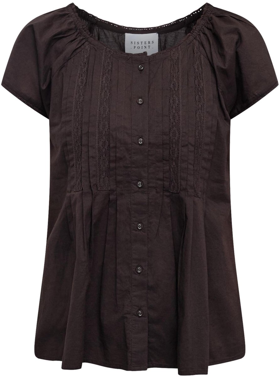 SisterS point T-shirt Isaba Sl 19630 D.chocolate Dames Maat - S