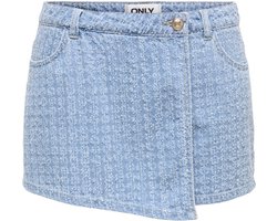 ONLY - ONLTEXAS BOUCLE REG DNM SKORT BJ Dames Skirt