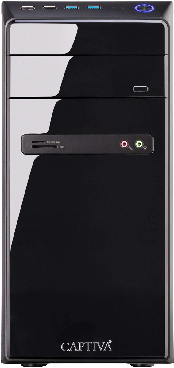 CAPTIVA PC Business/Office I77-830 | Intel Core i7 12700 | 32GB DDR4 RAM | Intel UHD Graphics 770 | 1 TB SSD | zonder Windows