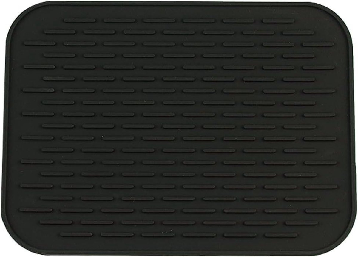 Antislip Mat - Dashboard Kussen - Veilig Rijden - Hoge Kwaliteit Siliconen - 21.5x15.5cm - Zwart