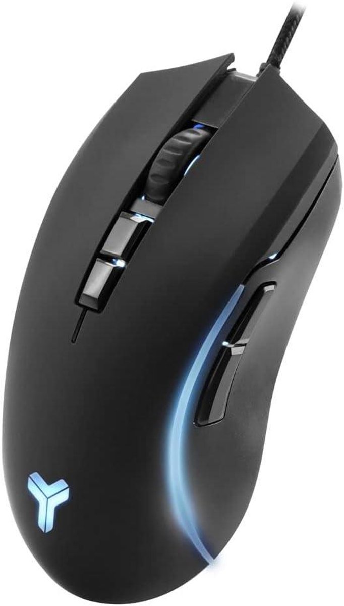Gaming Muis - Bekabelde Muis - Intensief Gebruik - 7 Programmeerbare Knoppen - 3200 DPI - Zwart