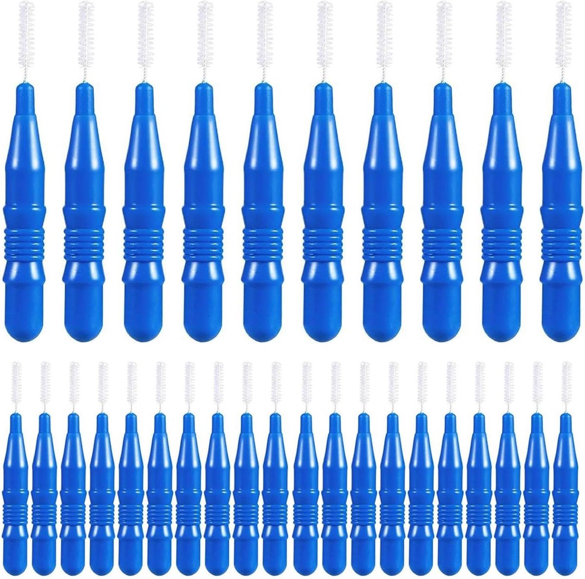 Interdentale Borstels - Tandzijde Stokjes - Dagelijkse Mondhygiëne - Compacte Vorm - 30 Stuks