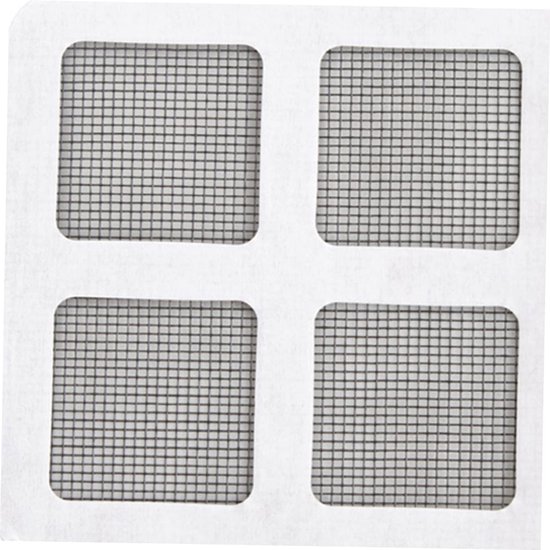 Reparatietape Raam - Horren Reparatie - Gaten Dichten - Zelfklevend - 21 Stuks - Zwart van Merkloos — afbeelding 3