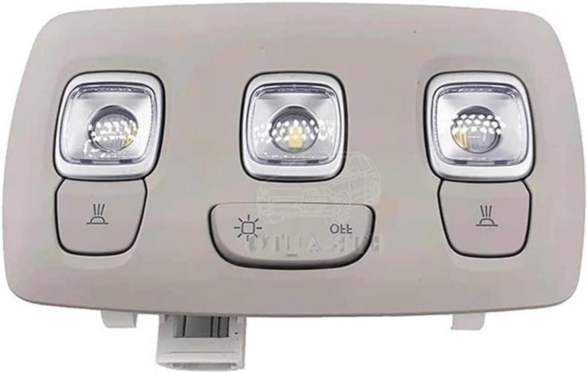 Interieur Leeslamp - Plafondlamp Schakelaar - Nachtelijk Rijden - Helder Krachtig Licht - 1x1x1 cm - One Color
