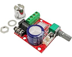 Mini voor DIY Hi-Fi Audio Stereo Versterker Board PAM8610 12 V 2X10 W Dual Channel D- voor Audio Projecten
