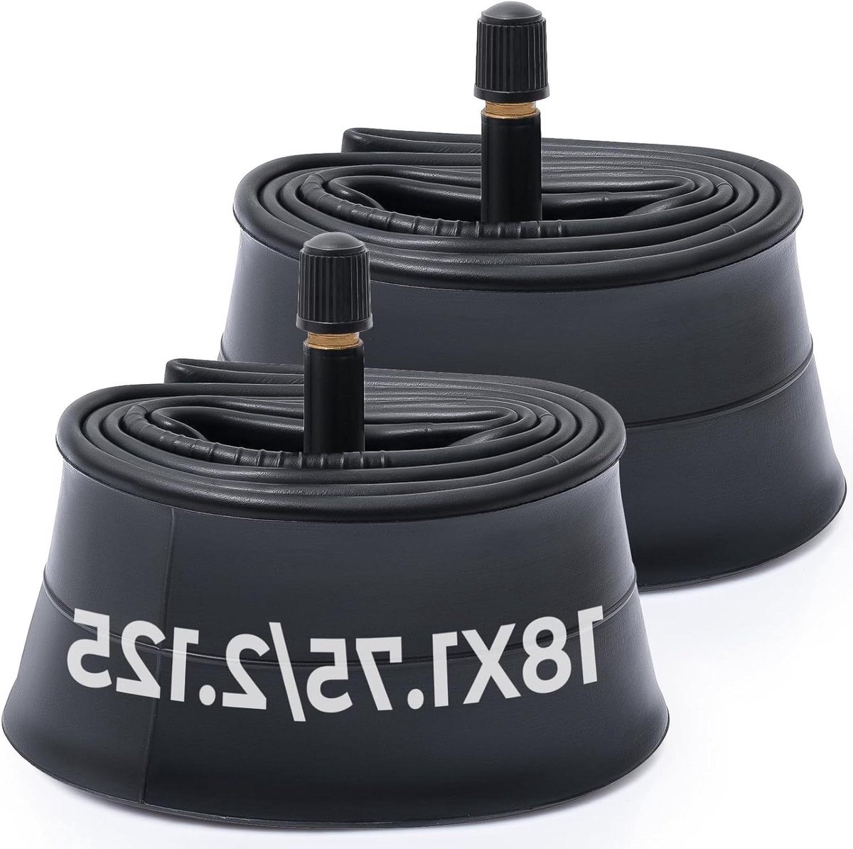 Fiets binnenband - Reserve binnenband - Fietsreparatie thuis - Hoge kwaliteit butyl - 18 inch - Zwart
