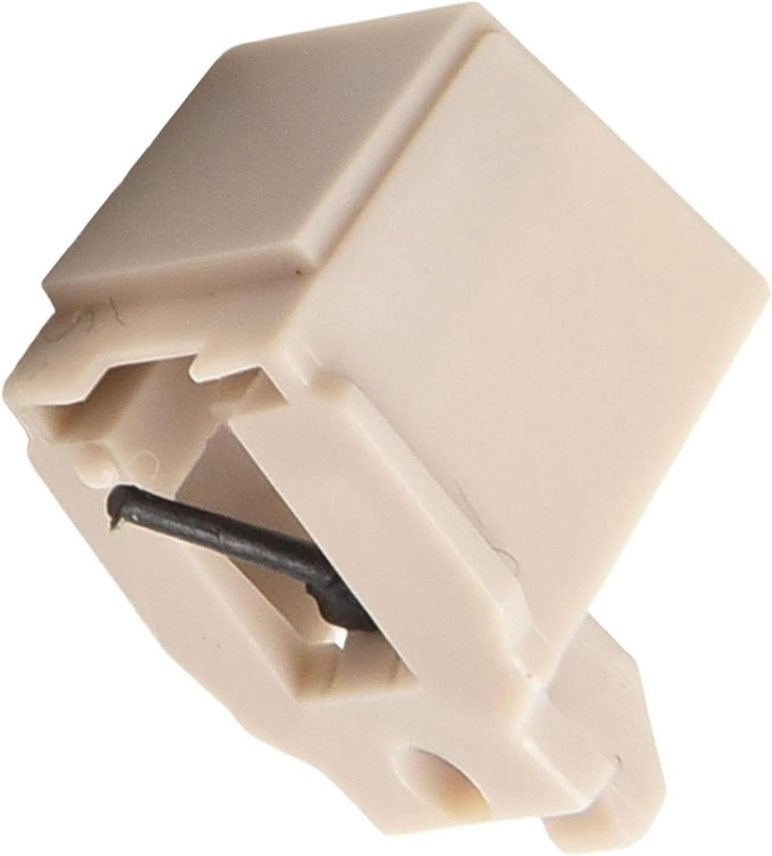 Platenspeler Naald - Stylus Vervanging - Muziek Luisteren - Diamant Naaldpunt - 1 cm - Wit
