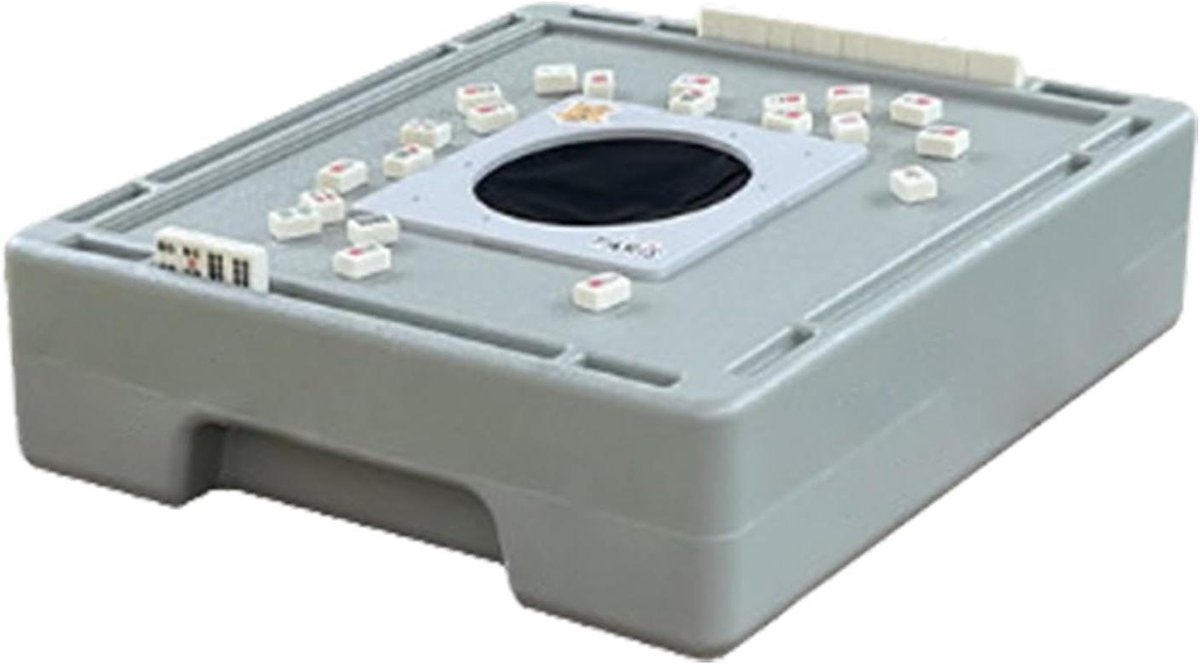 Draagbare Mahjong Machine - Mahjong Tafel Set - Reizen Kamperen - Stille Automatische Schudden - 46.5cm - Niet gespecificeerd