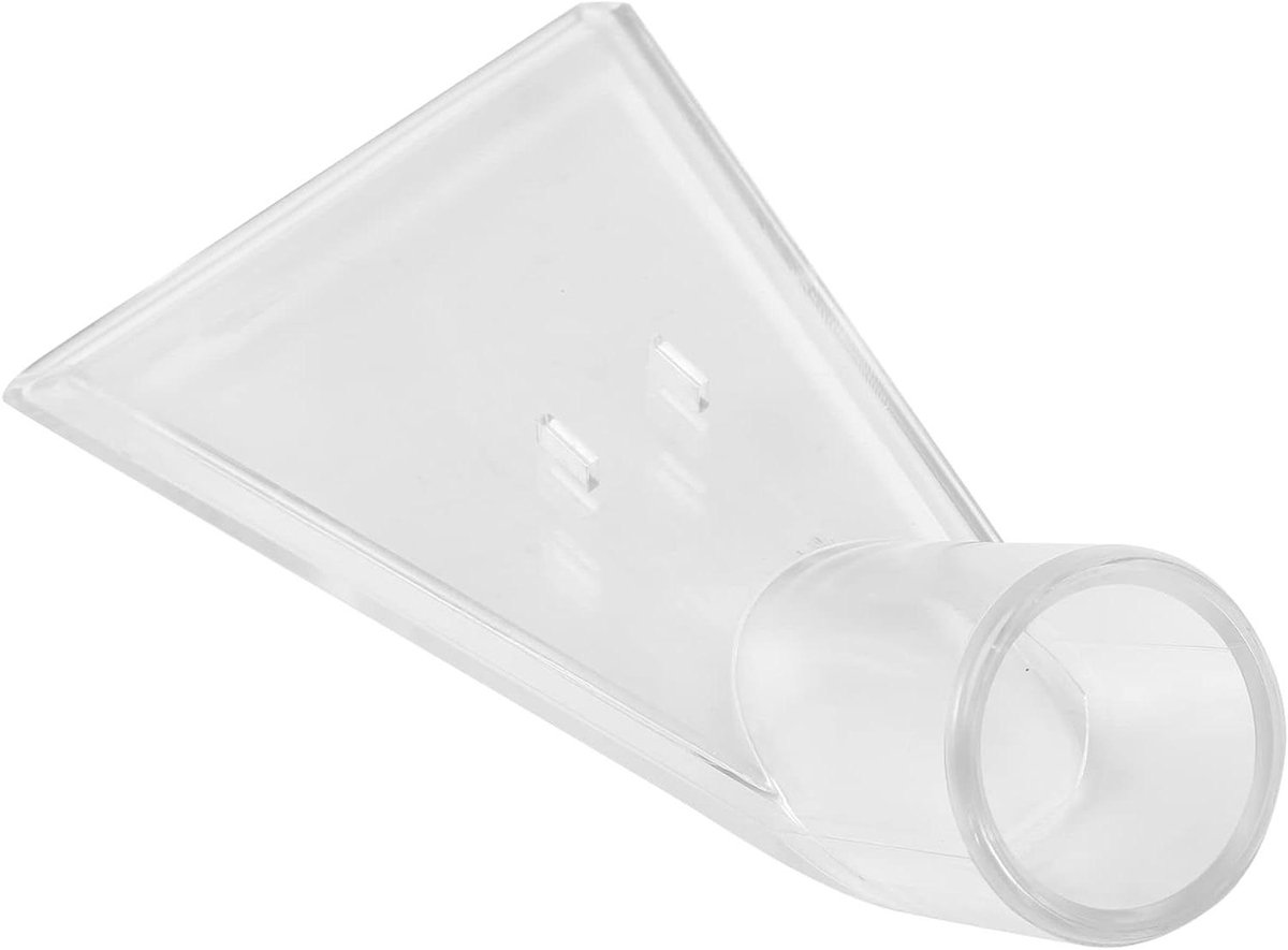 Stofzuiger Mondstuk - Zuigmond Tapijt - Vloeren Reinigen - Transparante Behuizing - 36mm Binnendiameter - Transparant