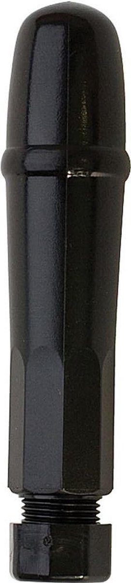 Vijl handvat - Naaldvijl houder - Precisiewerk - Comfortabel ontwerp - 3-1/8 inch - Zwart