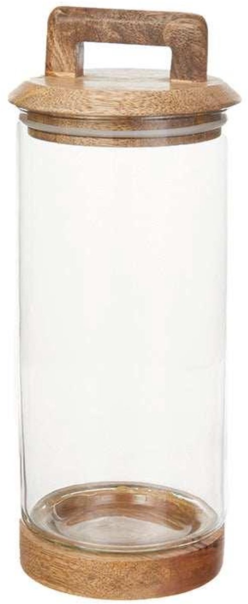 Opbergpot Pure Wood - Hoogte 20cm