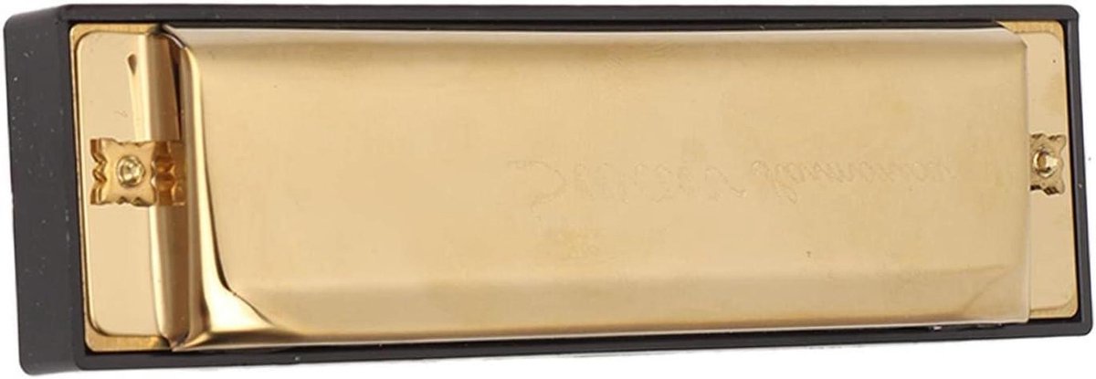 Eujgoov Mondharmonica Mondharmonica C-sleutel, Verchroomde Koperen Plaat, 10 Gaten 20 Tonen, Ideaal voor Beginners en Studenten