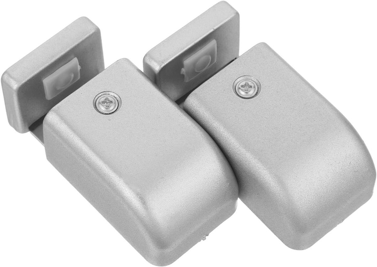 Ciieeo 2 Glass Door Locator Sliding Door Stoppers Glass Door Baffle Stoppers Parts
