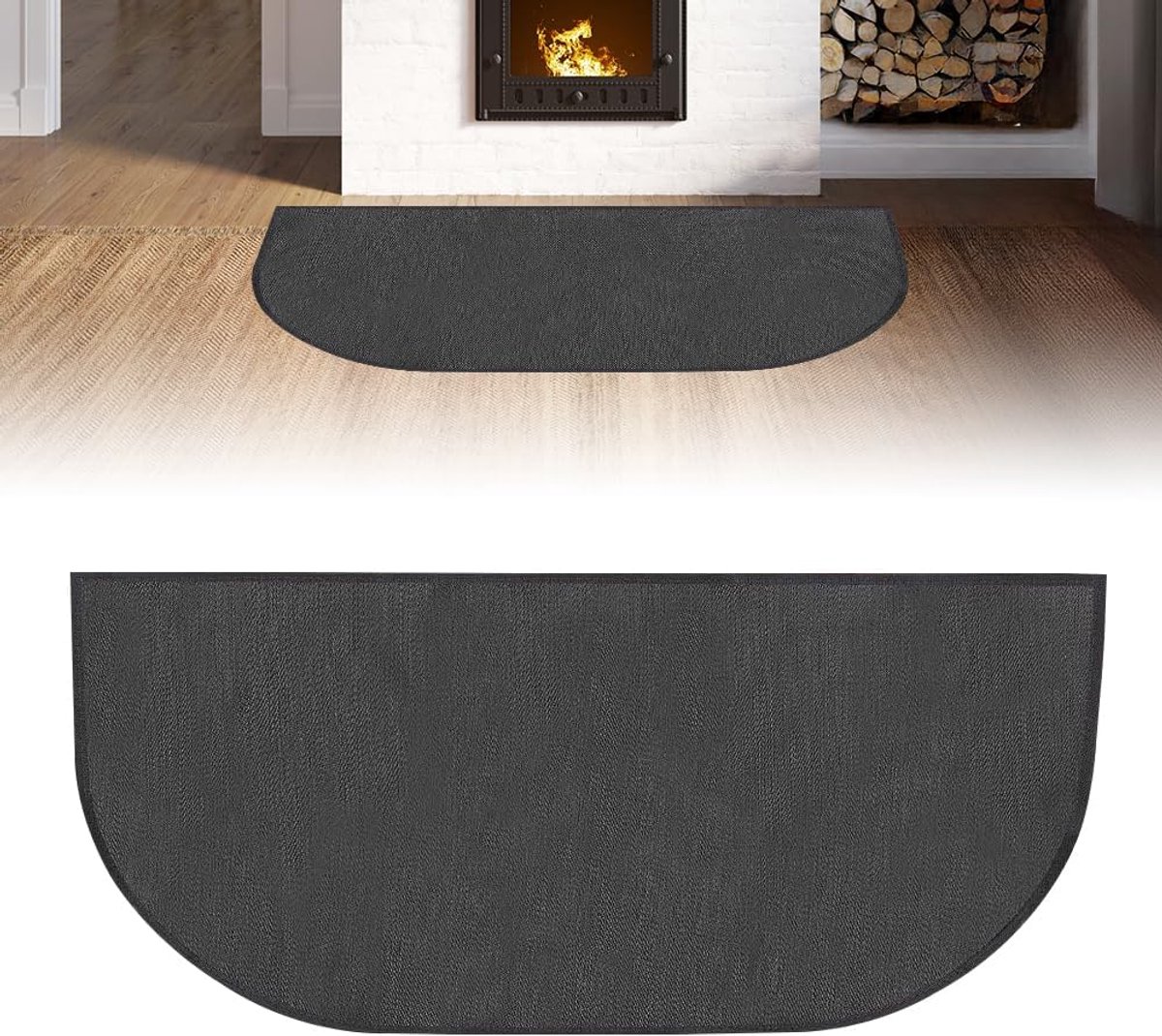 Vuurvaste Mat - Hittebestendige Haardmat - Open Haard - compact