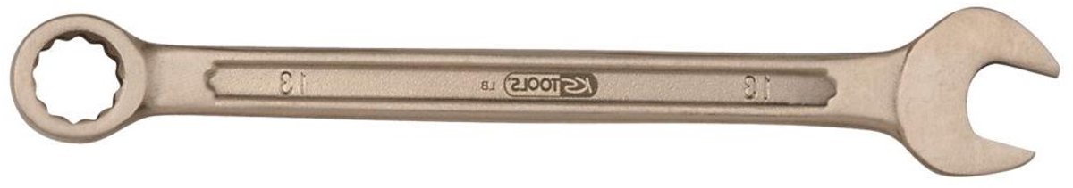 Ringsteeksleutel - Combinatiesleutel - Vastzetten Moeren - Vonkvrij - 2.3/16 inch - Bronskleurig