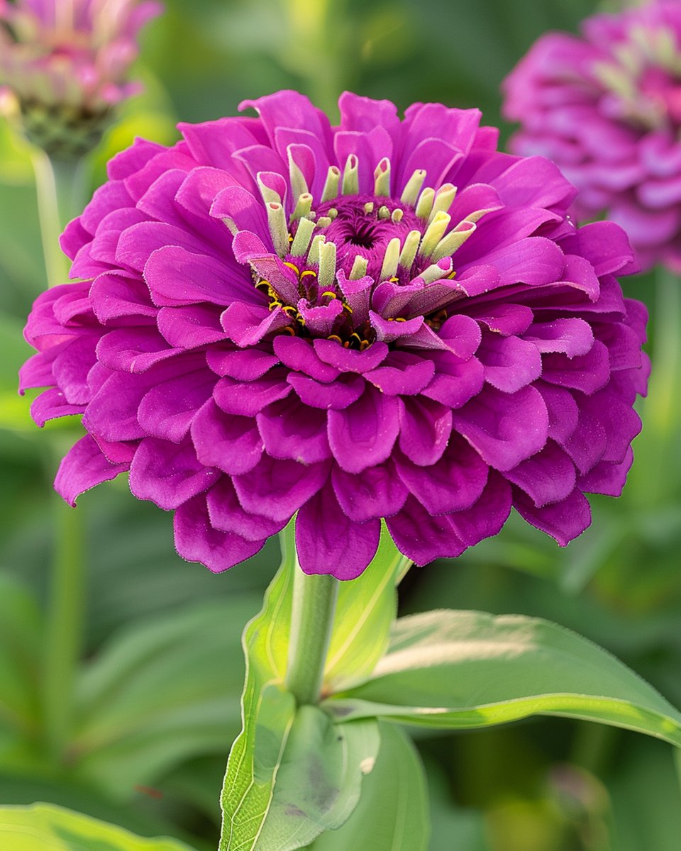 3 sets - Zinnia Zaden Royal Purple Zinnia Elegans Eenjarig