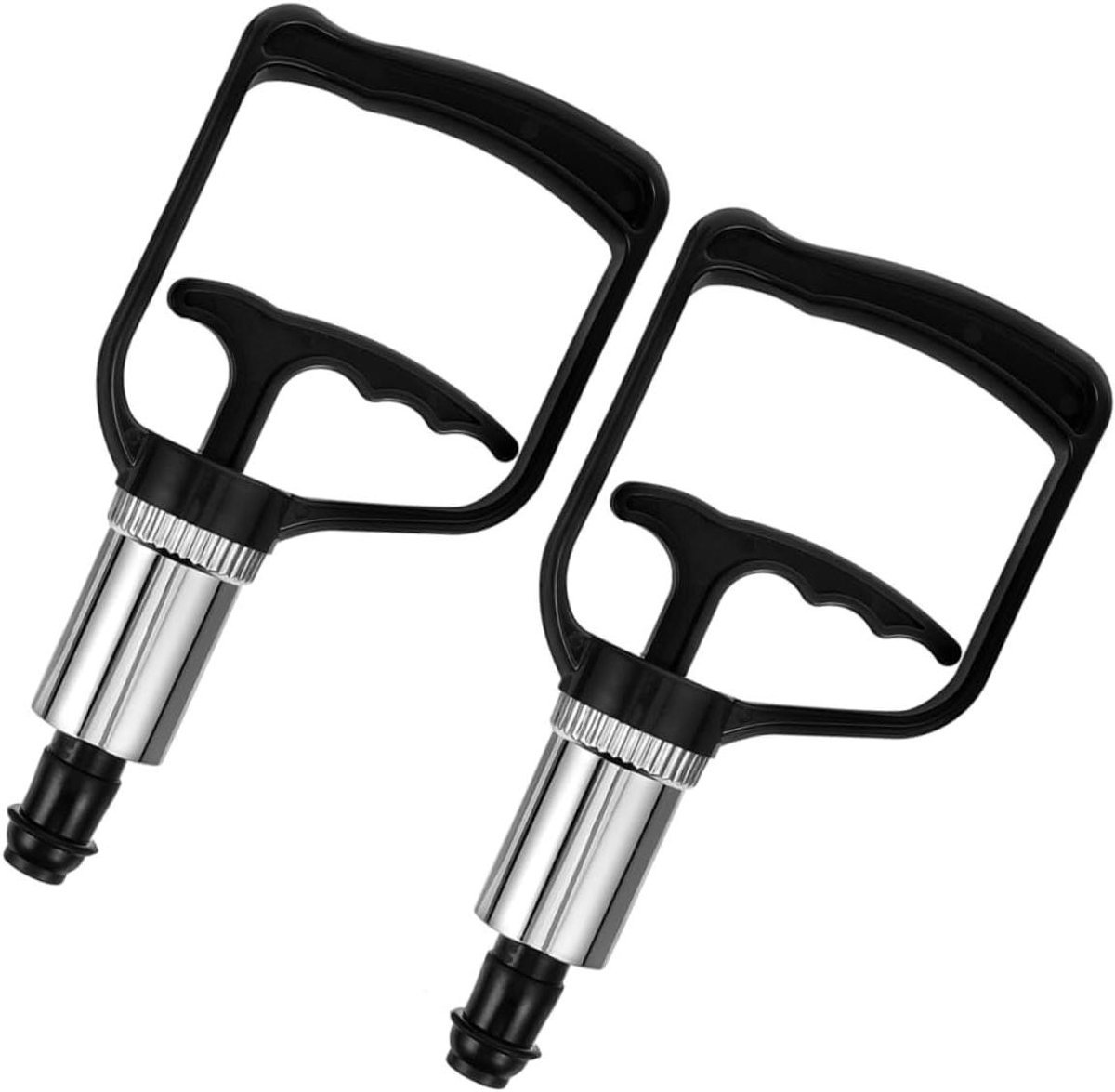 Cupping Pomp Set - Vacuümpomp Massage - Cupping Behandelingen - Eenvoudig Verstelbare Zuigkracht - 19 x 9.5 cm - Zwart