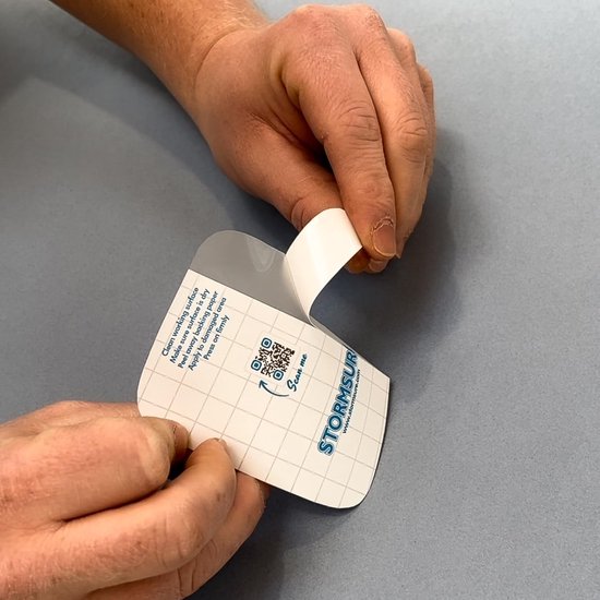 Reparatietape Tent - Zelfklevende Tape Waterdichte Tape - Tent Repareren - Duurzaam en Weerbestendig - 2m - Transparant van Merkloos — afbeelding 3
