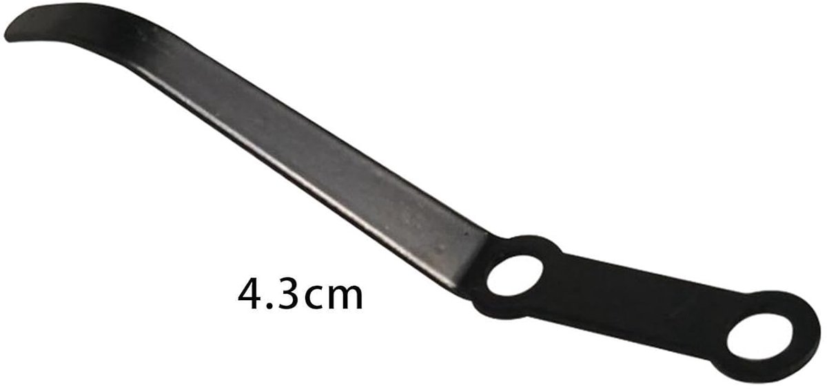Platenspeler Arm - Hefarm Naald - Stylus Stabiliseren - Efficiënte Trillingsdemping - 13 x 8 x 3 cm - Zwart