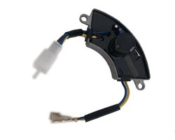 Spanningsregelaar Generator - AVR Regelaar - Stroom Stabiliseren - Compatibel met Powertech - 10 cm Gatafstand - Grijs of Zwart