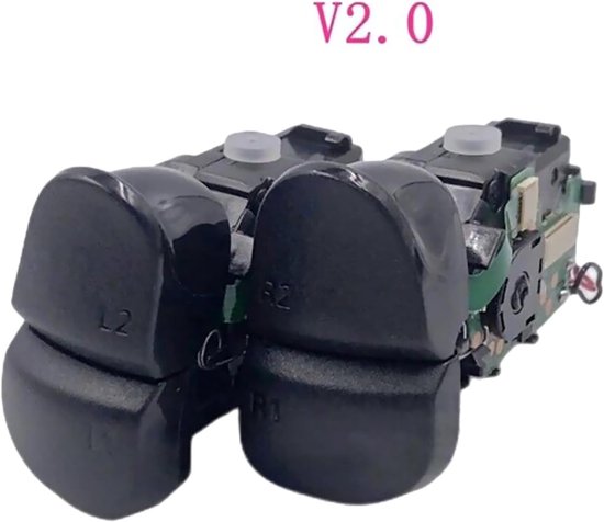 Controller Triggers - Schouderknoppen Set - Gaming Verbetering - V2.0 Upgrade - 2 Stuks - Zwart — afbeelding 3