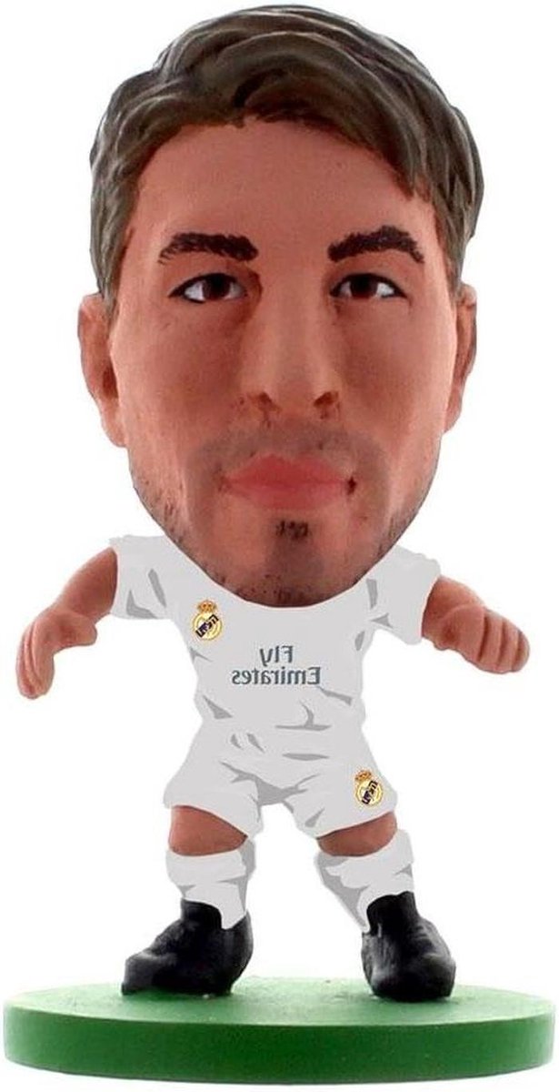 Voetbal Verzamelfiguur - Miniatuur Speler - Fan Collectie - Handgeschilderd Detail - 50 mm - Wit