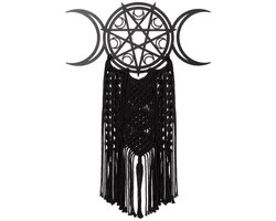 Alchemy - Triple Moon Hangende decoratie - Zwart