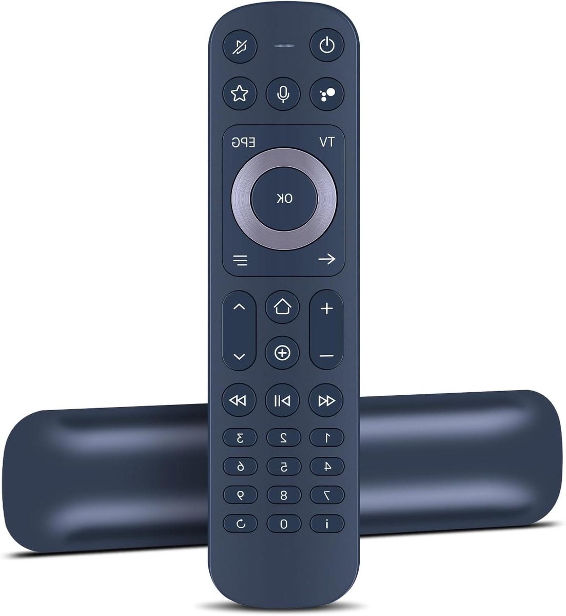 Afstandsbediening Spraakbesturing - Voice Remote - TV Bediening - Geen Installatie Nodig - 9x4x2 cm - Zwart