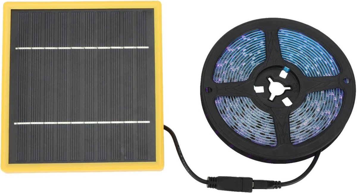 Zonne Energie Groeilamp - LED Plantenlamp - Planten Groei Bevorderen - Waterdicht Ontwerp - 5 Watt - Warm Wit
