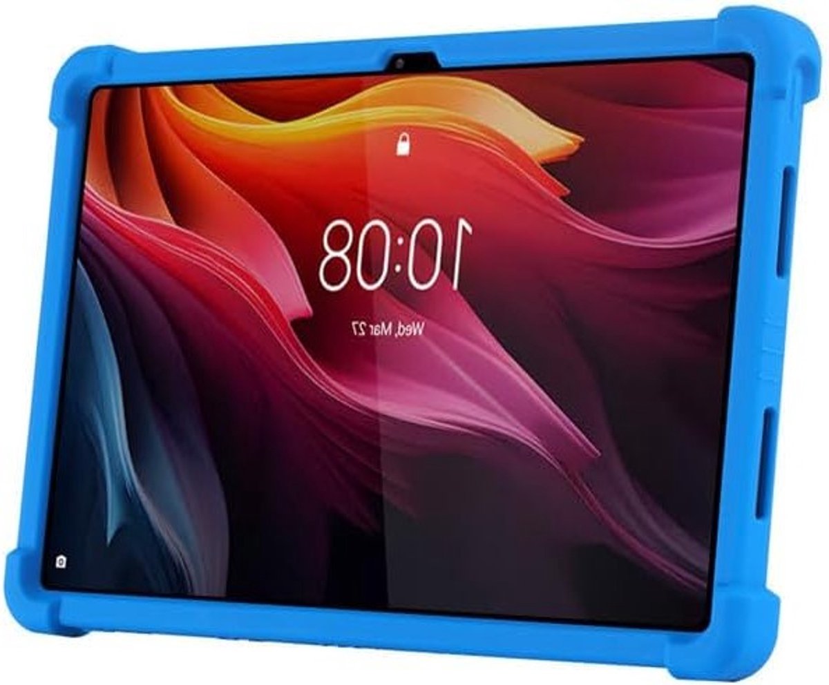 Hoezen voor 11.5 inch Tablets - Siliconen Case, Shockproof en Verstelbaar met Rubber Zachte Shell voor Volledige Bescherming