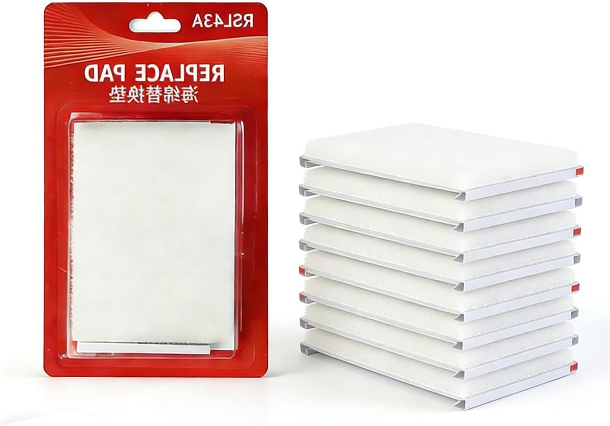 Gekleurde randpads voor muren - 6 stuks navullingen voor schilderpads, reservepads voor schildersgereedschap, ideaal voor verfprojecten en kleuraccenten