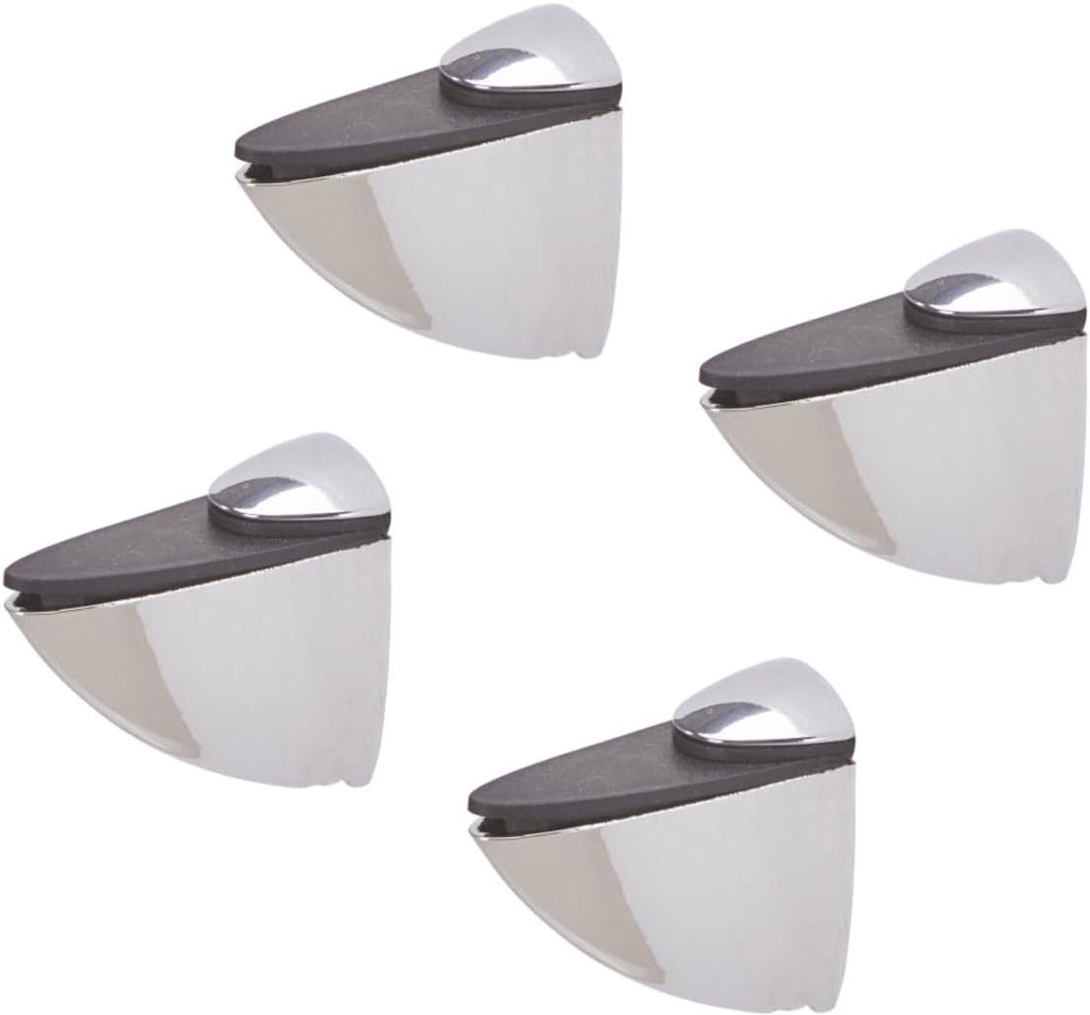 Plankhouders - Plankdragers Wandconsole - Planken Ophangen - Verchroomd Metaal - 5 x 23 x 44 cm - Zilver