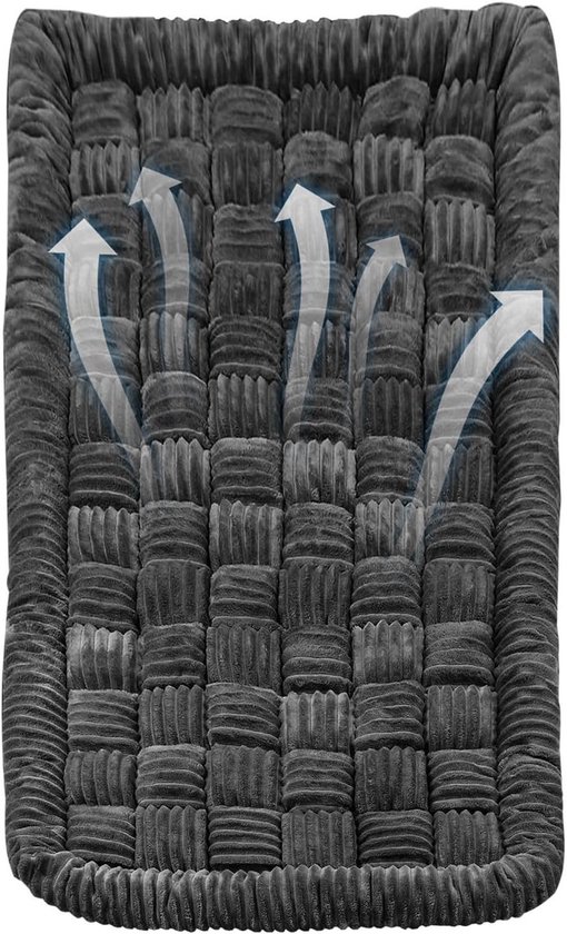Achterbankhoes Honden - Reisbeschermer Auto - Veilig Vervoer - Antislip Stabiliteit - 137 x 60 cm - Zwart