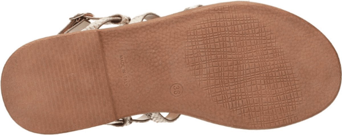Mode-mania Dames Sandaal | Beige | Maat: 36
