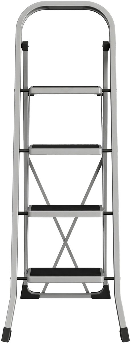 SONGMICS - Ladder - Trapladder met 4 Treden - Opvouwbaar - Draagvermogen tot 150 kg – foto 8