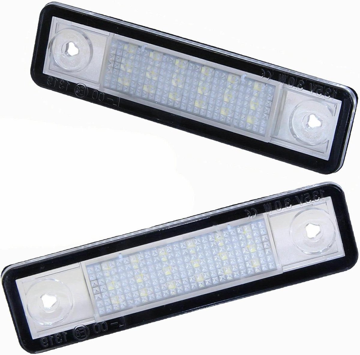 Led Kentekenplaatverlichting - Kentekenplaatlampjes - Auto Verlichting - Eenvoudige Montage - 12 Volt - Wit