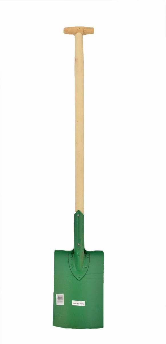 Flo 3325 Serie - Tuinspade - Geharde Stalen Kop - T-vormige Handgreep - Nitverbinding