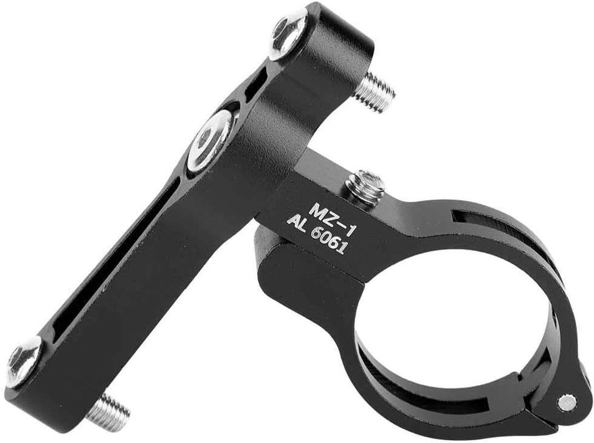 Fietsfles Houder Adapter - Fiets Accessoire - Fietstochten - 90 Graden Rotatie - Verstelbaar - Zwart