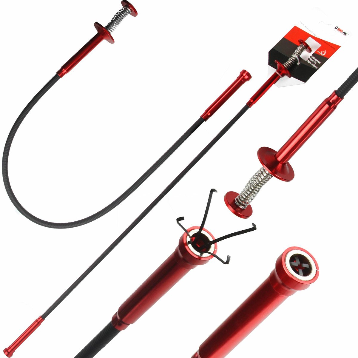 Mar-Pol - Magnetische Tang met Klauwen - 61cm - Flexibele Arm - Neodymiummagneet
