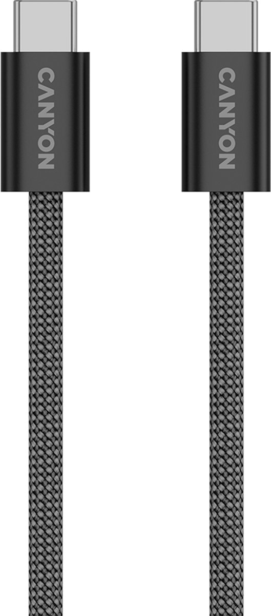 Canyon CCMG60 Serie - Magnetische Snellaad- en Synchronisatiekabel - 1m - 60W - USB-C