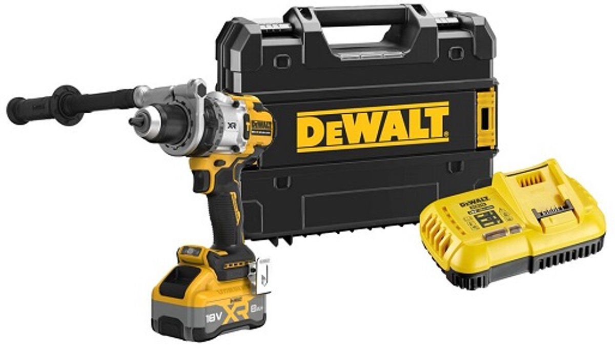 DeWalt DCD1007WW1T - Accuboormachine - 8,0Ah thumbnail 2