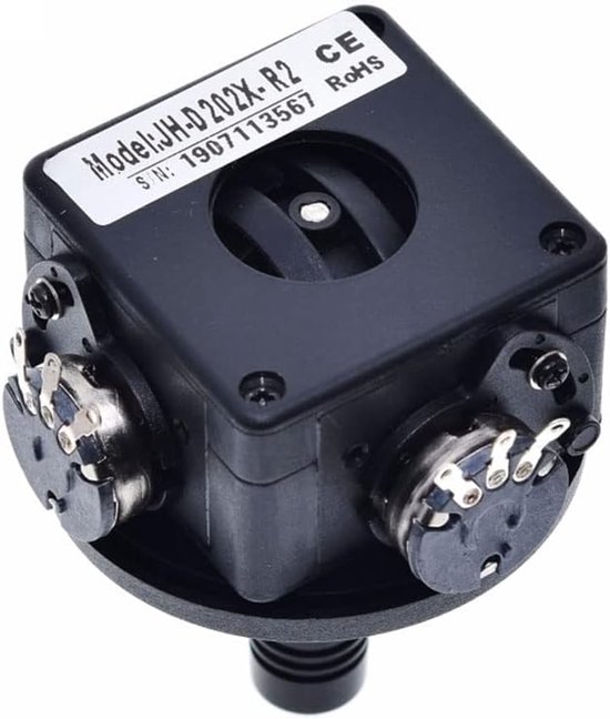 Joystick Controller - 2-Axis Bediening - Precisie Besturing - Traploze Regelbaarheid - 10K Ohm - Zwart — afbeelding 4