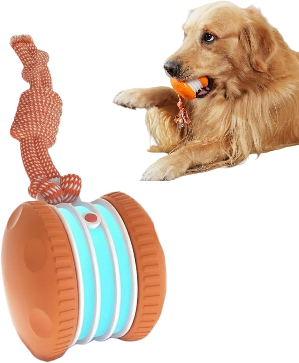 Kattenspeelgoed Bal - Elektrisch Speeltje - Zelfvermaak Binnen - Bewegingsgeactiveerd - 7x13cm