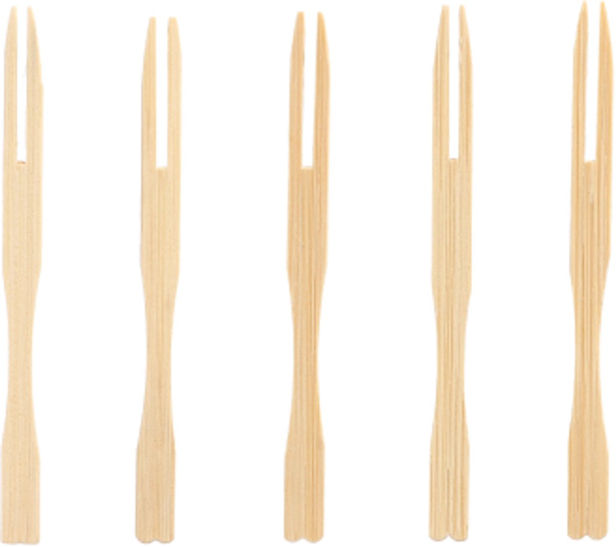 6x 500 Fingerfood spiesjes pure 85 cm Pick up