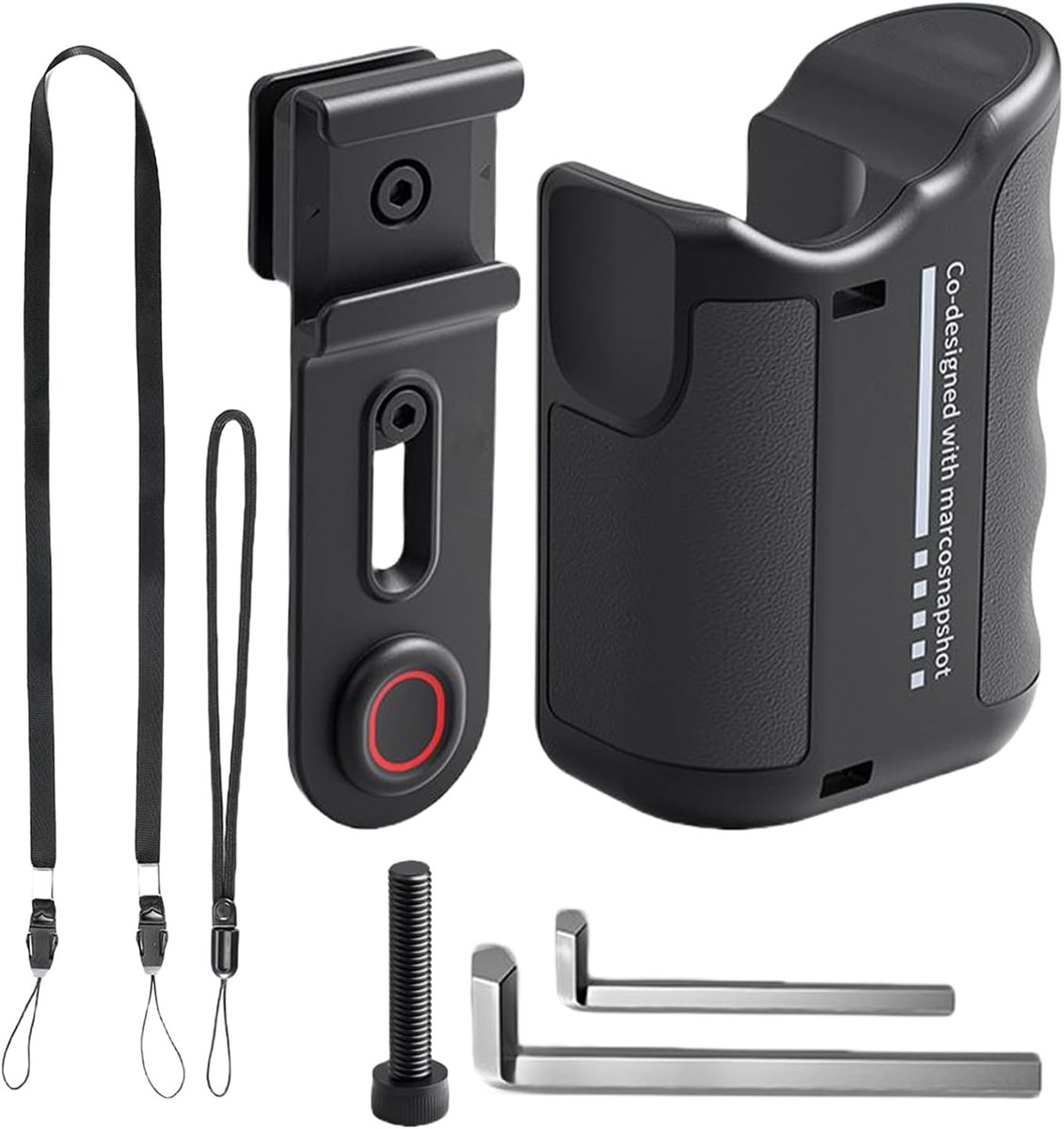 Camera Handgreep - Stabilisator Grip - Vloggen & Fotografie - Draagbaar & Veelzijdig - 8x5x3 cm
