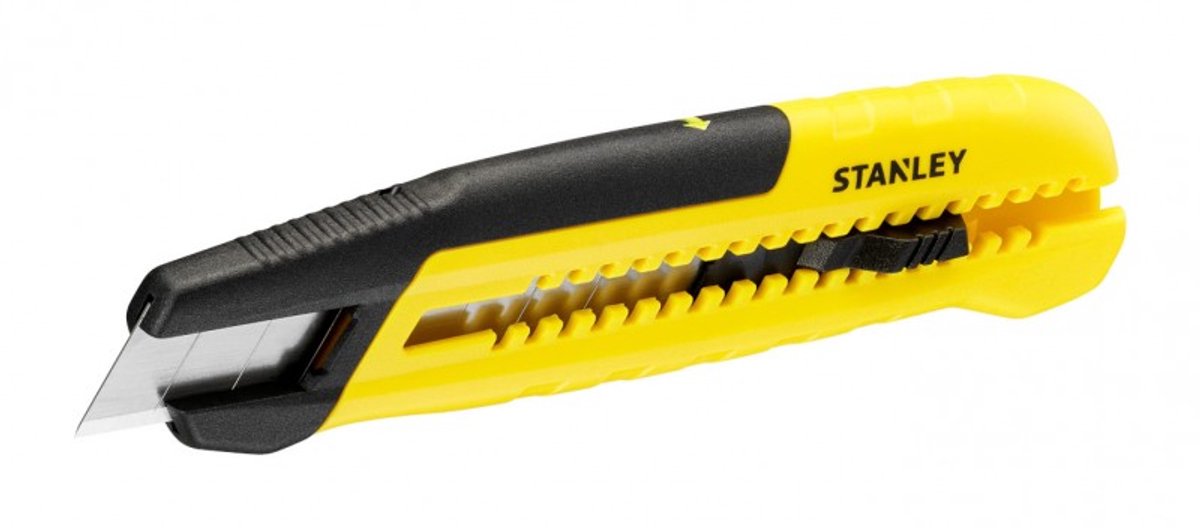 Stanley STHT10489-1 - Veiligheidsmes - 18mm - Ergonomische Greep - Kunststof Behuizing