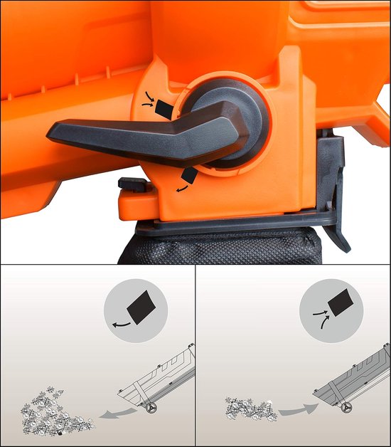 Atika LSH 3000-2 - Bladblazer - 3000W - 270 km/u - Ergonomisch van Atika — afbeelding 3