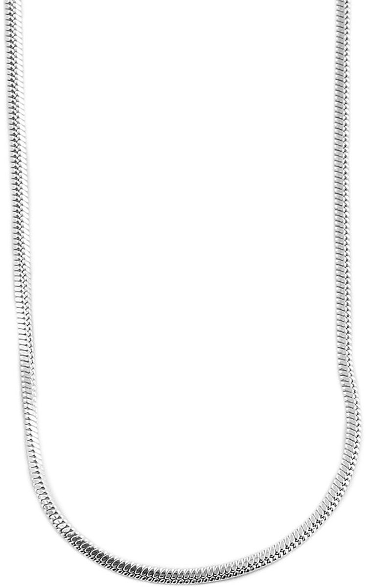 AKZENT Akzent dames ketting Tajana "Tajana", slangenketting, roestvrij staal, zilverkleurig, lengte
