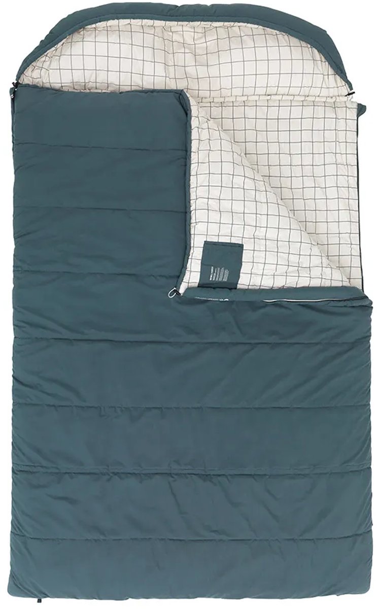 Outwell Camper Lux Double Slaapzak Grijs Long - Double Zipper