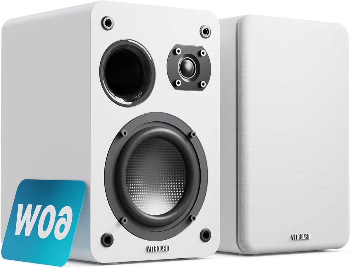 Boekenplank Luidsprekers - Stereo Speakers - Thuis Entertainment - 6 Ohm Impedantie - 38.8 cm Hoog